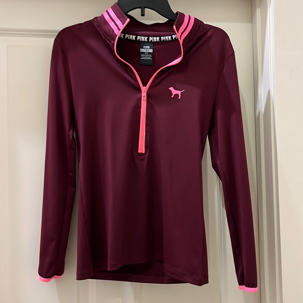 VS PINK Half-zip Pullover